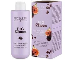 Bioearth Fig Choco Cleansing &amp; Exfoliating Dušo želė For All Skin Types, 250 ml
