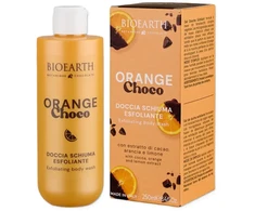 Bioearth Oranžinė šokoladinė prausimosi ir šveitimo dušo želė Visų odos tipų, 250 ml