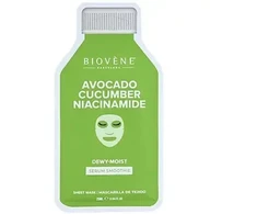 Biovene Drėkinanti lapinė veido kaukė Dewy Moist 25 ml