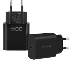 Blavec Wall charger BC-14 GaN4 – Type C – PD QC 30W 3A (TCBC14G4-CB303A) juodas