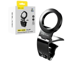 Blavec Car Holder BH-26 Clip magnetic universal (BH26-MUB) juodos spalvos