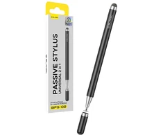Blavec Passive Stylus Pen BPS-02 Universal 2 in 1 (BPS02-UB) juodas