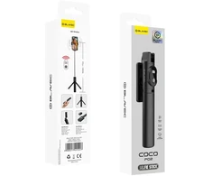 Blavec Asmenukių lazda Coco P02 tripod + nuotoliniu valdymu 0,7 metres (SSCP02-TRB07) juodos spalvos