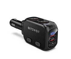 Kroviklis telefonui BlitzWolf 2xUSB, USB-C, 150W