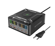 Sieninis įkroviklis Blitzwolf BW-S26 250W (juodas)