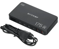 Blitzwolf BW-S30 6 viename įkrovimo stotelė, 4xUSB-C + 2xUSB, 175W