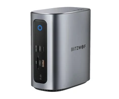 Blitzwolf BW-TH15 17in1 įkrovimo stotelė 2xHD+DP+4xC+3xUSB 3.0+USB 3.1+C 3.2+C PD+RJ45+Micro SD+SD+3.5mm garso jungtis