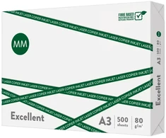 Bloom Biuro popierius MM FLOW Excellent, A3, 80 g/m2, 500 lapų