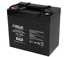 82-229# Pūt Gelio baterija 12V 75Ah XTREME