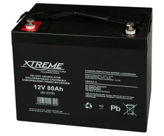 82-237# Švino akumuliatorius XTREME 12V 80Ah