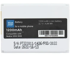 BlueStar Nokia 3310 / 3510 baterija, 1200 mAh, „Blue Star“