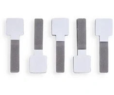 BlueStar Blue Star PJ-COZ413 self-adhesive cable tie with Velcro- pilka (10 pcs.)