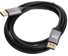 BlueStar Cable Ekranas Port to Ekranas Port 1.4 Blue Star 4K 120Hz - High Speed, HDR, Ethernet, G-SYNC/FreeSync, 32Gbp, 2 m juodas
