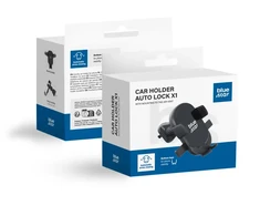 BlueStar Car phone holder Blue Star Auto Lock X1 air vent juodas