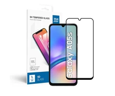 BlueStar Blue Star Apsauginis stiklas Blue Star - Samsung Galaxy A05s Full Face (full glue with frame/small size) - juodas Apsauginis stiklas Blue Star