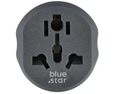BlueStar Blue Star Mėlynas STAR kelionių adapteris GO TO UK (Type G) 13 baltas