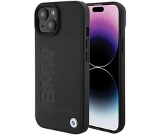 Apple iPhone 15 BMW odinis dėklas Hot Stamp (BMHCP15SSLLBK) juodos spalvos
