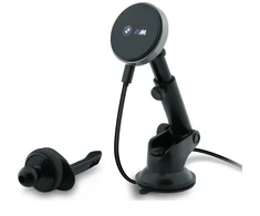 Laikiklis automobilinis BMW M Edition indukcyjny 25W Qi2 MagSafe na kokpit/do szyby/do kratki juoda