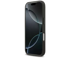 BMW M FW Metal Logo MagSafe dėklas skirtas Apple iPhone 17 Pro Max juodos spalvos