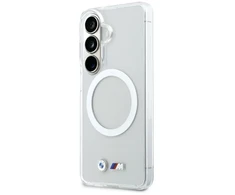 BMW M IML metalinis logotipo telefono dėklas, skirtas „Samsung Galaxy S26“ (S942) ir skaidrus