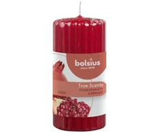 Bolsius Candle scented cylinder True Scents Ø120x58mm pomegranate