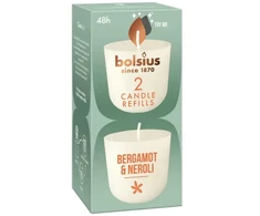 Bolsius CleanLight Candle Refills 2pcs Bergamot&amp;Neroli