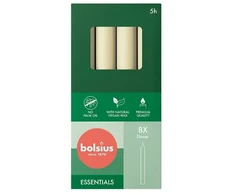 Bolsius Table candles 170/20mm Pearl 8pcs