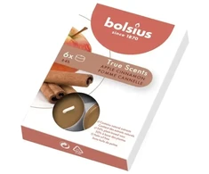 Bolsius True Scents Tealights Scented Candles Apple Cinnamon 6.pcs