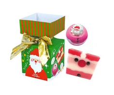 „Bomb Cosmetics“ dovanų rinkinys „Jingle Bell Rock Mini Cracker“