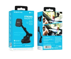 Automobilinis telefono laikiklis Borofone BH21 tvirtinamas ant prietaisų skydelio magnetinis