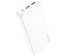 "Borofone Power Bank" 20000mAh BJ24A - 2xUSB - baltas