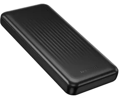 Borofone Power Bank 10000mAh BJ80 Clever – 2xUSB + Type C – QC 3.0 22,5W PD 20W juodos spalvos