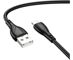 Borofone Kabelis BX121 Energy – USB į Lightning – PD 27W 1 metras juodas