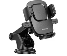 Borofone Car holder BH60 Dainty with windshield mount juodas (damaged packaging)