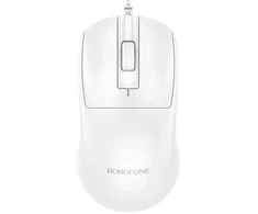 Borofone Kompiuterio pelė BG19 Moda su laidu balta