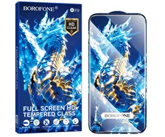 Borofone Grūdintas stiklas BF9 Armor Full Screen HD, skirtas iPhone 17e/16e/14/13/13 Pro – 10 vnt.