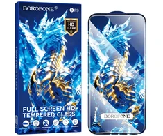 Borofone Grūdintas stiklas BF9 Armor Full Screen HD, skirtas iPhone 17 Pro/18 Pro – 10 vienetų