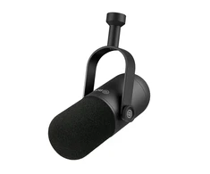 BOYA BY-DM500 Cardioid XLR Dynamic Microphone for Podcasts - Juodas