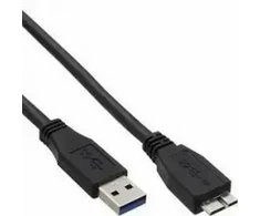 Brackton Kabelis USB USB-A - microUSB 2 m Juodas (US3-AMD-0200.B)