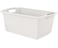 Branq Kvadratinis dubuo „Cotton“, 25 l, baltas