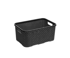 Koszyk BRANQ 7l krepšys RATTAN, Antracyt