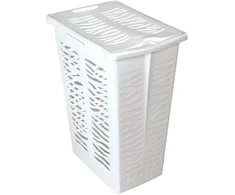 Branq Skalbinių krepšys Zebra 30L Baltas