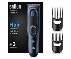 Plaukų kirpimo mašinėlė włosów Braun HC5350 mėlyna
