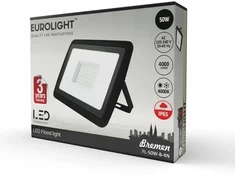 BREMEN LED prožektorius 50W, 4000K, IP65, 80lm/W Eurolight