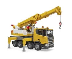 Bruder – Scania Super 560R Liebherr kranas su šviesa ir garsu (03571)