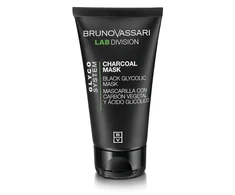 Bruno Vassari Glyco System Charcoal Exfoliating Kreminis Mask For Face, 65 g