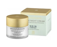 Bruno Vassari Skin Comfort Perfume-Free Hydrating &amp; Regenerating Night Kreminis For Face, 50 ml
