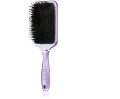 Brushart Boar Bristle Paddle Plaukų šepetys Metallic Lilac
