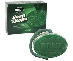 Šveičiamasis muilo gabalėlis „Brut Soap On A Rope“, 150 g