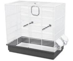 Būris putniem – Placek Cage Tereza, baltas-pilkas 50.5*28*47cm